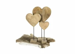 Mars & More Decoratieve Accessoires|Deco Staand hart H45cm