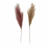 Decoratietak Pampagras H90cm - kunststof - roze & beige- Kunsttakken