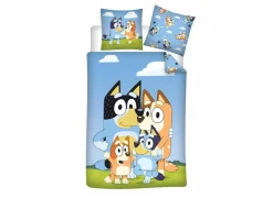 Dekbedovertrekken|Dekbedovertrek BLUEY 140x200cm - polykatoen - multicolor