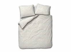 Dekbedovertrek Clover 200x200/220cm - percale - wit- Dekbedovertrekken
