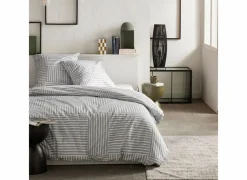 Dekbedovertrekken|Dekbedovertrek Crazy Today  220x240cm - polyester - grijs & wit