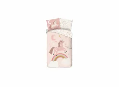 Dekbedovertrek Deina 140x220cm polyester/microvezel- Dekbedovertrekken