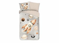 Dekbedovertrekken|Dekbedovertrek Explore 140x220cm - katoen - multicolor