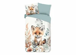 Dekbedovertrek Foxx 140x220cm - katoen - multicolor- Dekbedovertrekken