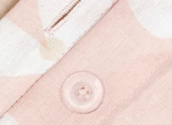 Dekbedovertrekken|Dekbedovertrek Hartmotief 140x200cm - polyester & katoen - roze