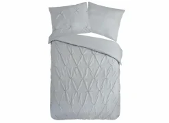 Dekbedovertrekken|Dekbedovertrek Luxe 240x220cm - microvezel - zilver