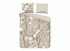 Dekbedovertrekken|Dekbedovertrek Ralfa 200x220cm - microvezel - zand