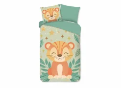 Dekbedovertrekken|Dekbedovertrek Thijn 140x220cm - microvezel - multicolor