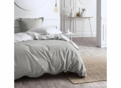 Dekbedovertrekken|Dekbedovertrek TODAY Bicolore 220x240cm - katoen - craie & dune