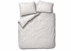 Dekbedovertrekken|Dekbedovertrek 260x220/240cm - katoen - hearts red