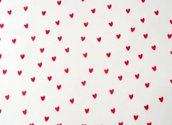 Dekbedovertrekken|Dekbedovertrek 260x220/240cm - katoen - hearts red