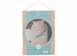 Dekbedovertrek 140x200cm - katoen - roze- Dekbedovertrekken