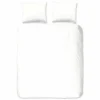 Dekbedovertrek 200x220cm - katoen - wit- Dekbedovertrekken