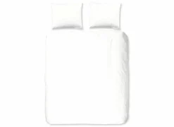 Dekbedovertrek 200x220cm - katoen - wit- Dekbedovertrekken