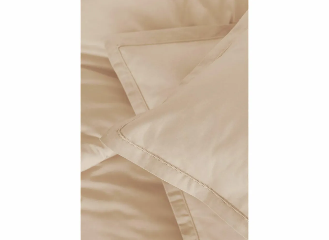 Dekbedovertrekken|Dekbedovertrek 140x220cm - katoen - beige lin excl. kussenslopen