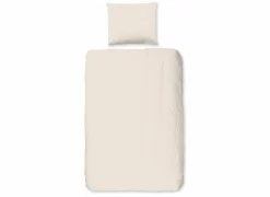 Dekbedovertrekken|Dekbedovertrek 140x220cm - katoen - zand