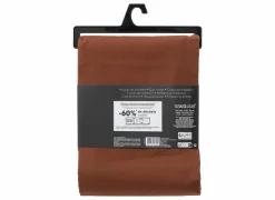 Dekbedovertrekken|Dekbedovertrek 140x220cm - katoen - terracotta excl. kussenslopen