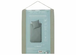 Dekbedovertrekken|Dekbedovertrek 140x200cm - katoengaas - groen