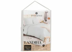 Dekbedovertrekken|Dekbedovertrek 240x220cm - percale katoen - beige