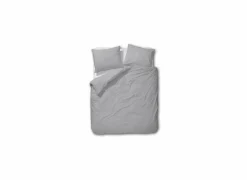 Dekbedovertrekken|Dekbedovertrek 260x220/240cm - percale katoen - lichtgrijs