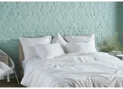 Dekbedovertrekken|Dekbedovertrek 240x220cm - tetra katoen - wit