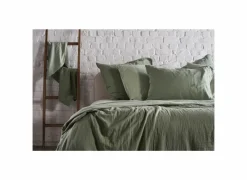 Dekbedovertrek 260x220/240cm - tetra katoen - groen- Dekbedovertrekken