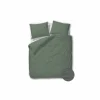 Dekbedovertrekken|Dekbedovertrek 240x200/220cm - tetra katoen - groen