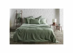 Dekbedovertrekken|Dekbedovertrek 240x200/220cm - tetra katoen - groen
