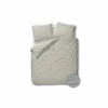 Dekbedovertrekken|Dekbedovertrek 240x200/220cm - tetra katoen - greige