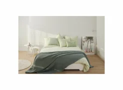 Dekbedovertrekken|Dekbedovertrek 260x220/240cm - tetra katoen - lichtgroen