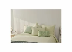 Dekbedovertrekken|Dekbedovertrek 260x220/240cm - tetra katoen - lichtgroen