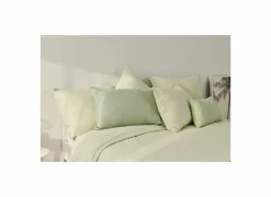 Dekbedovertrek 240x200/220cm - tetra katoen - lichtgroen- Dekbedovertrekken