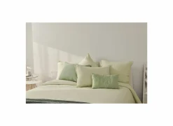 Dekbedovertrek 240x200/220cm - tetra katoen - lichtgroen- Dekbedovertrekken