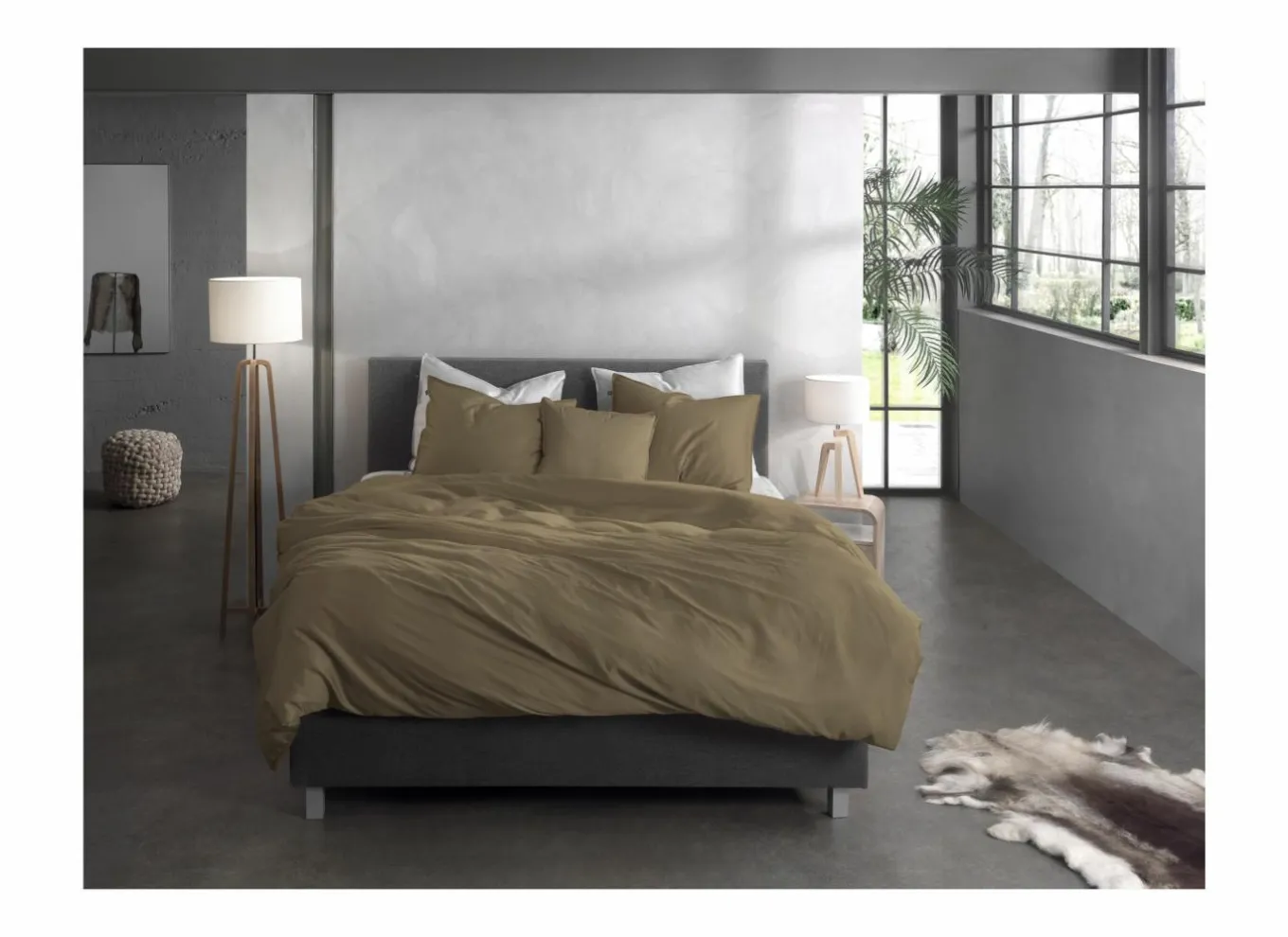 Dekbedovertrekken|Dekbedovertrek 240x220cm katoen satijn