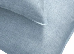 Dekbedovertrek Zohome 240x220cm - katoen - sky blue- Dekbedovertrekken