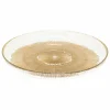 Dessertborden|Dessertbord Celeste Ø20cm - glas - goud
