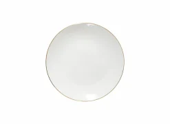 Dessertbord Petit Salon Ø19cm - porselein - beige & wit- Dessertborden