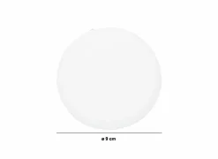 Deurklinkstopper Ø4cm - kunststof - wit set van 6- Deurstoppers