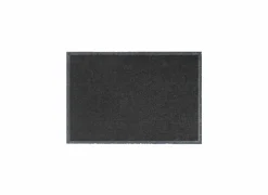 Deurmat Eco-clean 67x90cm - polyamide - zwart- Deurmatten|Deurmatten