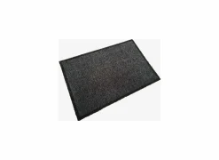 Deurmat Eco-clean 67x90cm - polyamide - zwart- Deurmatten|Deurmatten