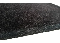 Deurmat Eco-clean 39x58cm - polyamide - zwart- Deurmatten|Deurmatten