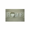 Deurmat Heart Home 50x75cm - polyestervezel - beige- Deurmatten|Deurmatten