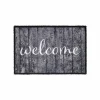 Deurmat Lima Welcome 50x75cm - rubber - grijs- Deurmatten|Deurmatten