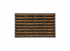 Deurmat Mudbuster 45x75cm - kokos - naturel & zwart- Deurmatten|Deurmatten
