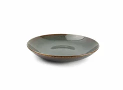 Salt & Pepper Diepe Borden|Diep bord Cirro  Ø26cm - porselein - groen