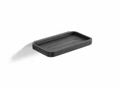 Zone Doucherek|Doucherek 22x11x2cm - aluminium - zwart