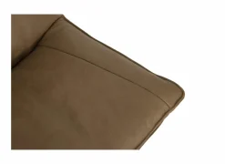 Fauteuils|Draaifauteuil A8036 75x90x87cm - leder - cognac