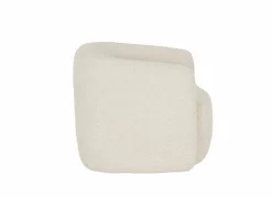 Fauteuils|Draaifauteuil Alken 87x87x77cm - bouclé - beige