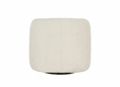 Fauteuils|Draaifauteuil Alken 87x87x77cm - bouclé - beige