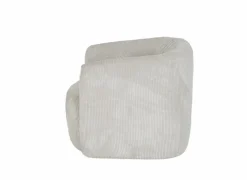 Fauteuils|Draaifauteuil Alken 87x87x77cm - ribfluweel - beige